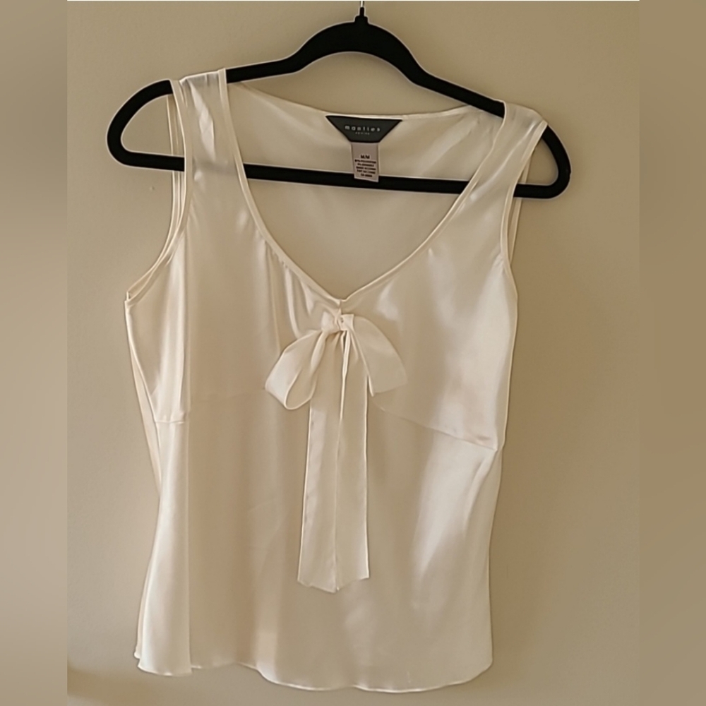 Sz M Petite Mantles Blouse